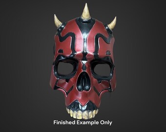 Darth Maul Skull Mask - DIY