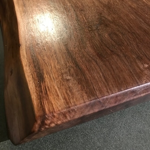 Live Edge Black Walnut 2&quot; thick Butcher Block