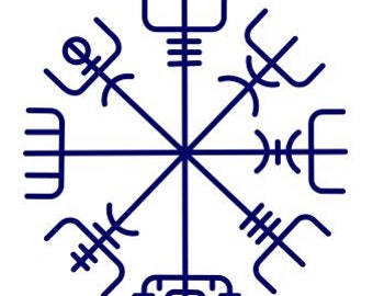 Vegvisir SVG graphic