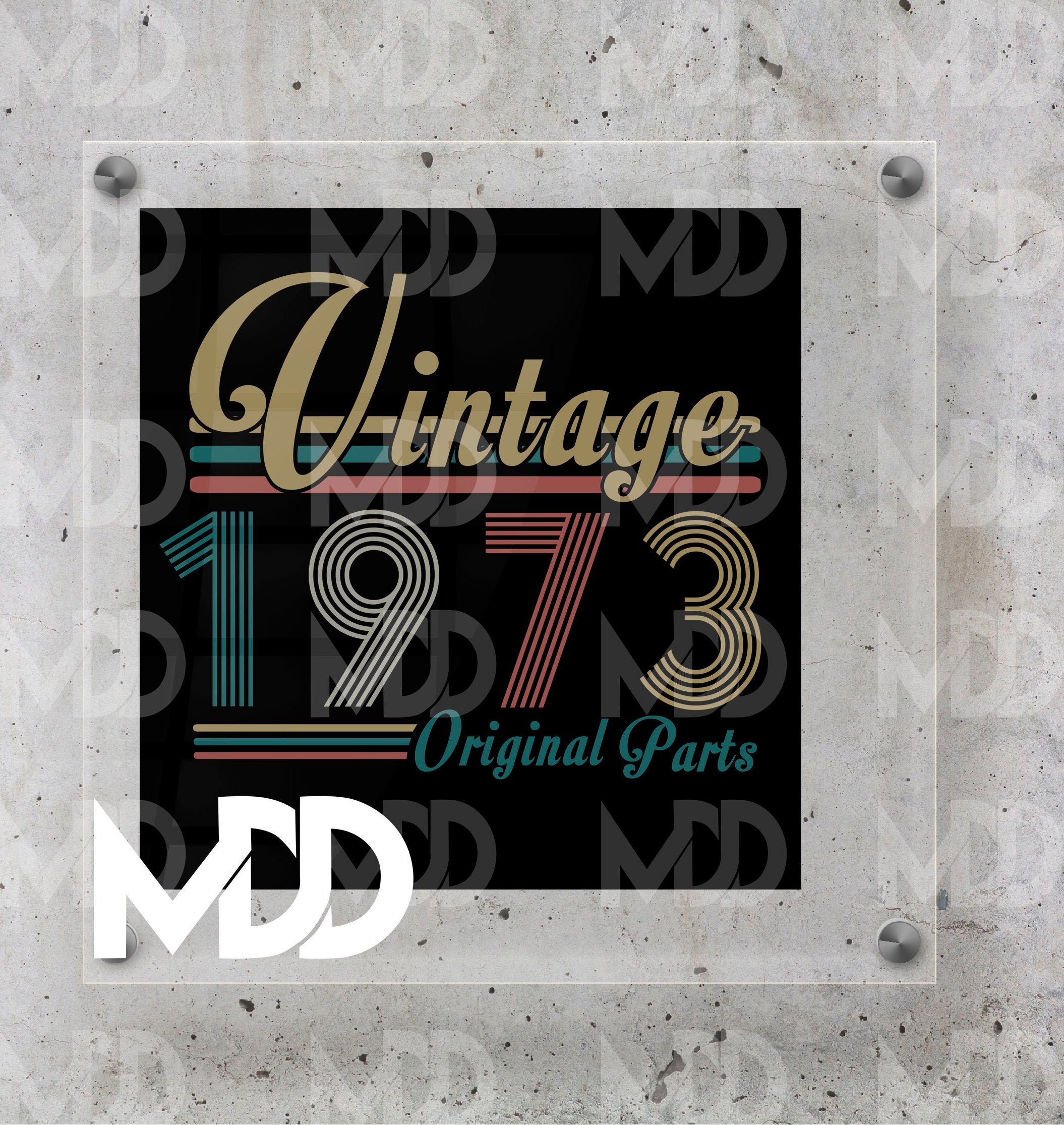 アート・デザイン・音楽 IDEA 118 1973-5, 116 1973-1, 12 1973 Birthday Design: Vintage Original Parts (digital Files) - Etsy