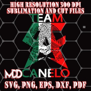 TEAM CANELO EAGLE | Canelo Alvarez Svg |  Png | Dxf | Eps | Svg | Pdf