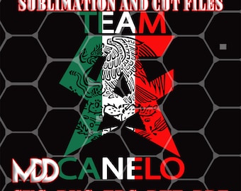 Archivos SVG/de corte del equipo Canelo Eagle (descarga digital)