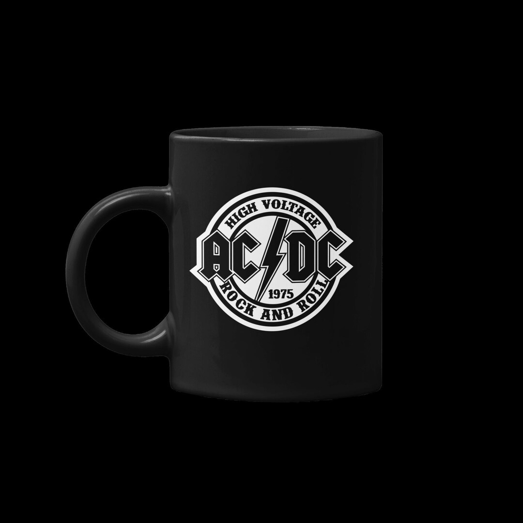 ACDC WORD ART Ac Dc Word Art High Voltage Rock Svg Hard Rock Design Svg ...