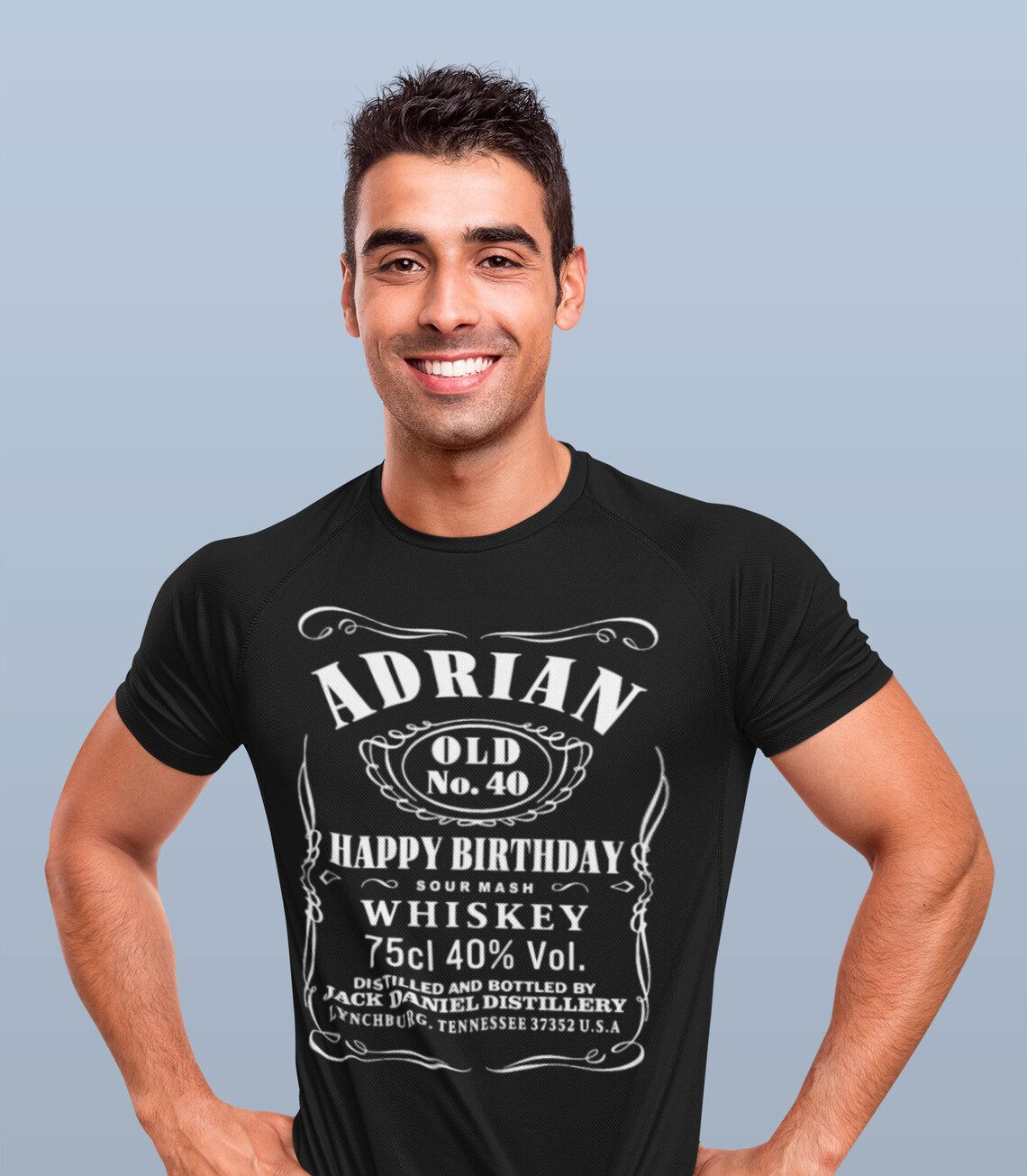 HAPPY BIRTHDAY DESIGN Jack Daniels Bottle Birthday Design | Etsy