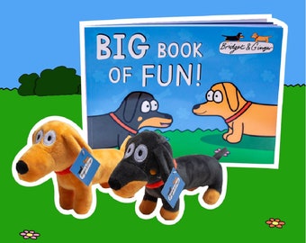 Bridget & Ginger's Big Book of Fun Soft Toy Set