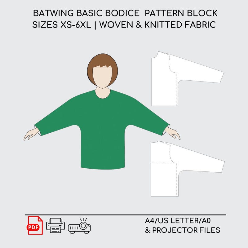 Batwing Shirt - Etsy