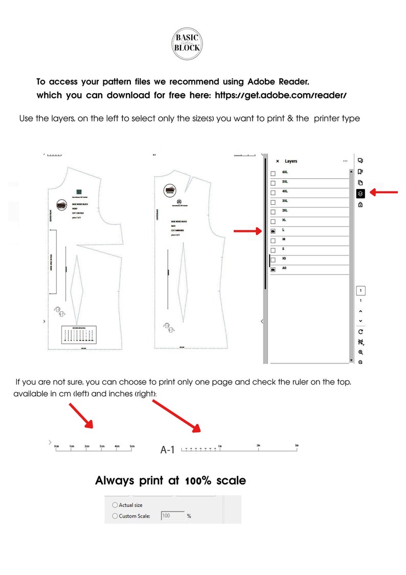 Pdf Cooking Apron Sewing Pattern and Tutorial Pdf Chef aprons Kitchen apron Baking Cooking Chef Regular & Big Sizes Woven image 2