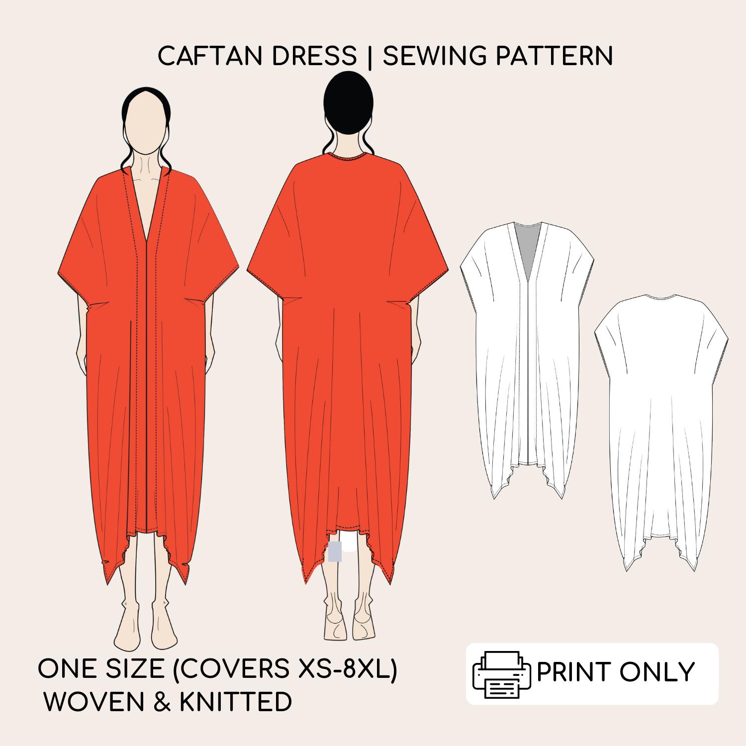 Easy caftan pattern clearance