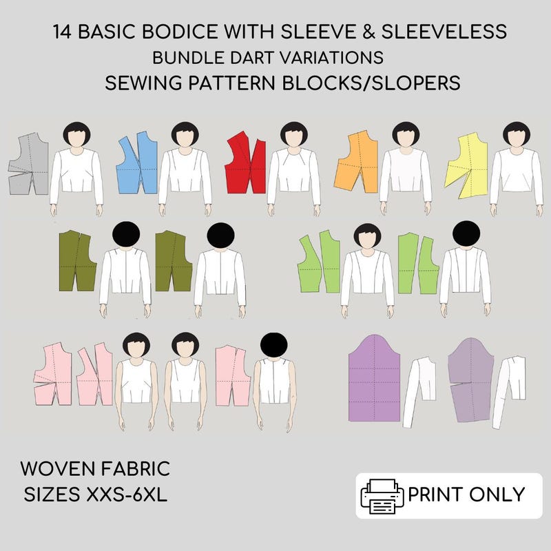 BasicPatternBlock - Etsy