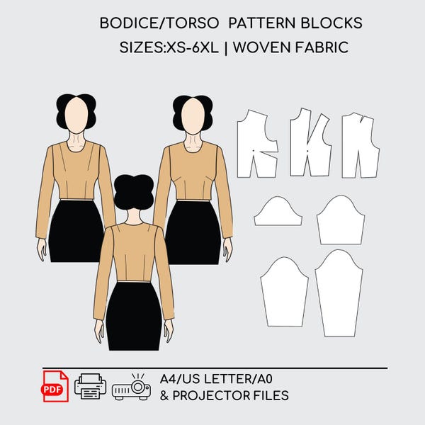 BasicPatternBlock - Etsy