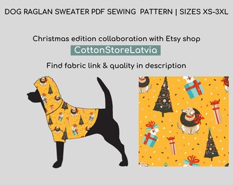 44 Dog Clothes Patterns for All Sizes Create Individual Pattern for ...