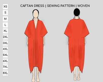 Maxi Dress Pattern - Etsy
