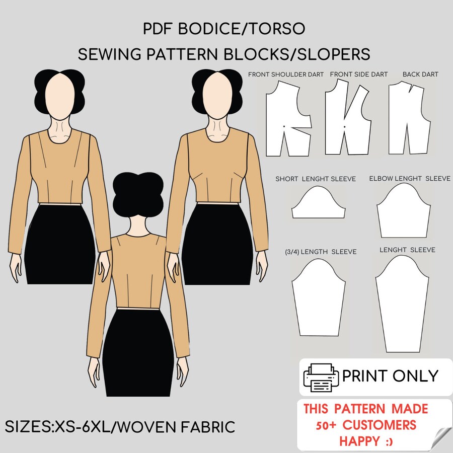 BasicPatternBlock - Etsy