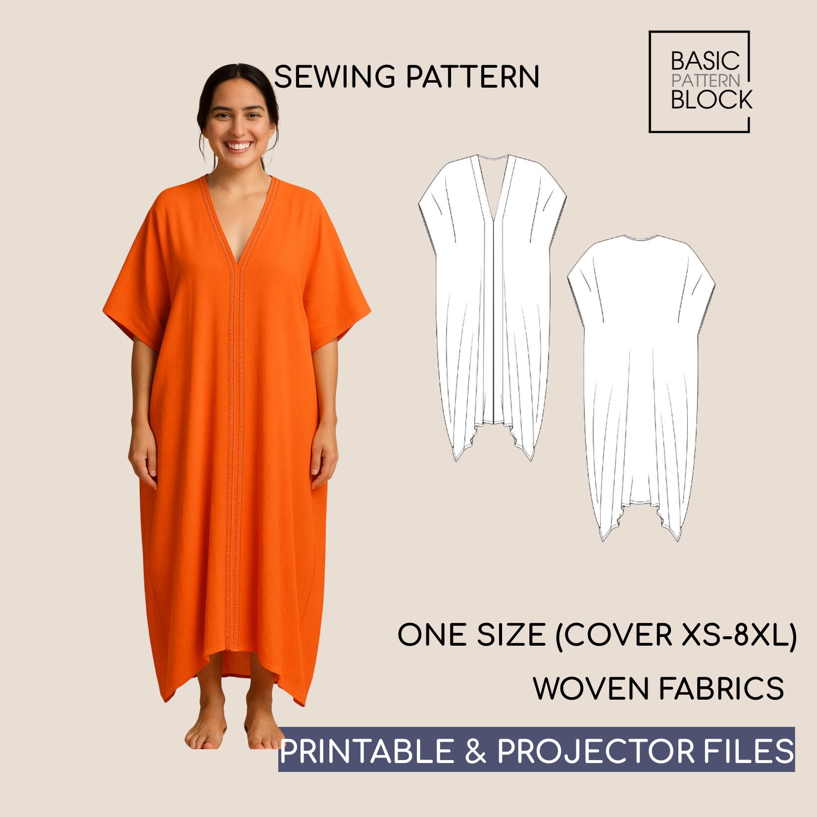 Muumuu pattern - Etsy 日本