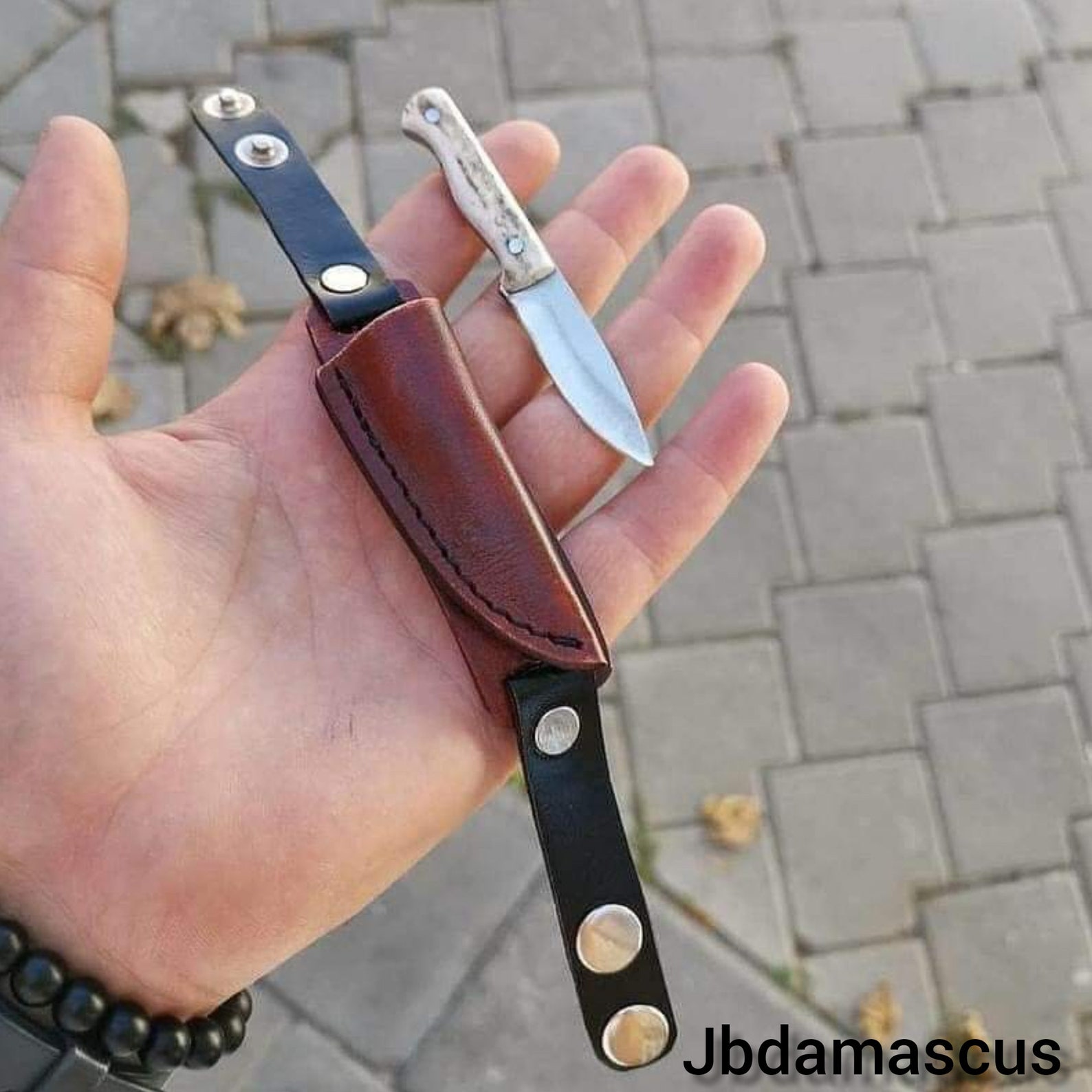 Wrist Knife Custom Handmade High Carbon Steel Knife with Etsy