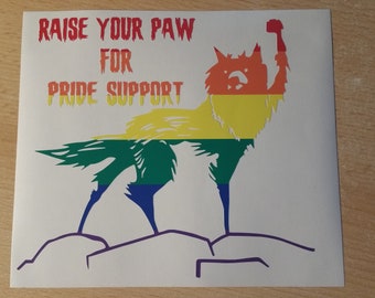 プライドサポートのために手を上げよう