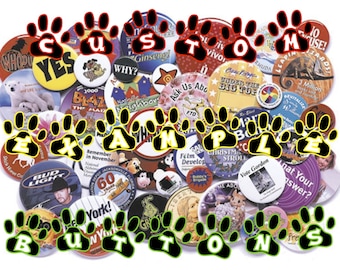 （小、中、大、正方形、ハート、新しい楕円形）のボタンをカスタマイズして、米国内で迅速かつ無料で発送します。