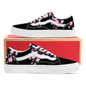 Vans Shoes Cherry Blossom - Etsy