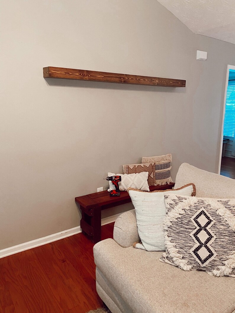 Large Floating Shelves Etsy