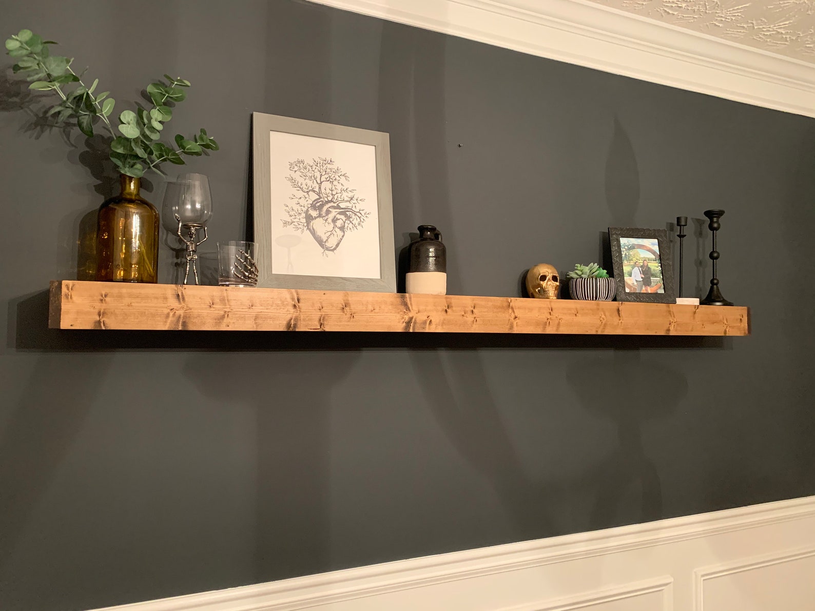 Large Floating Shelves Etsy