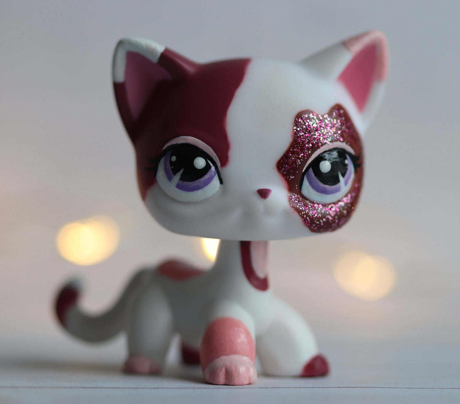 Littlest Pet Shop 2291 OOAK Custom LPS Shorthair Cat half | Etsy