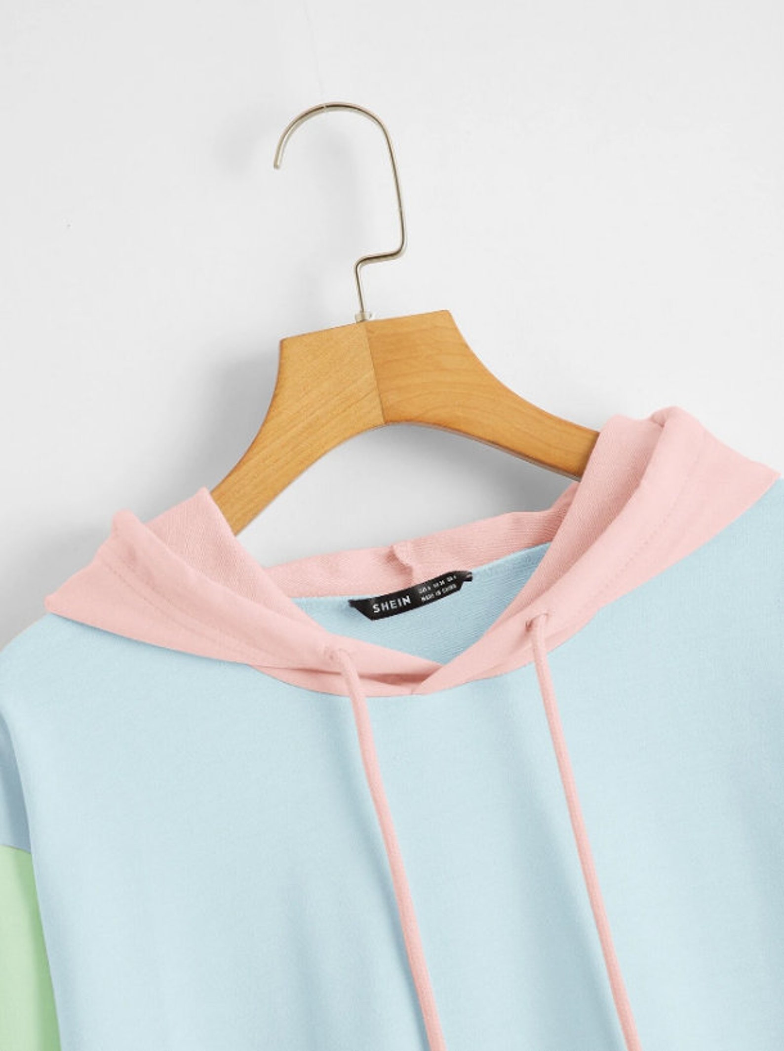Colorblock Hoodie Aesthetic Hoodie Pastel Hoodie Color Etsy