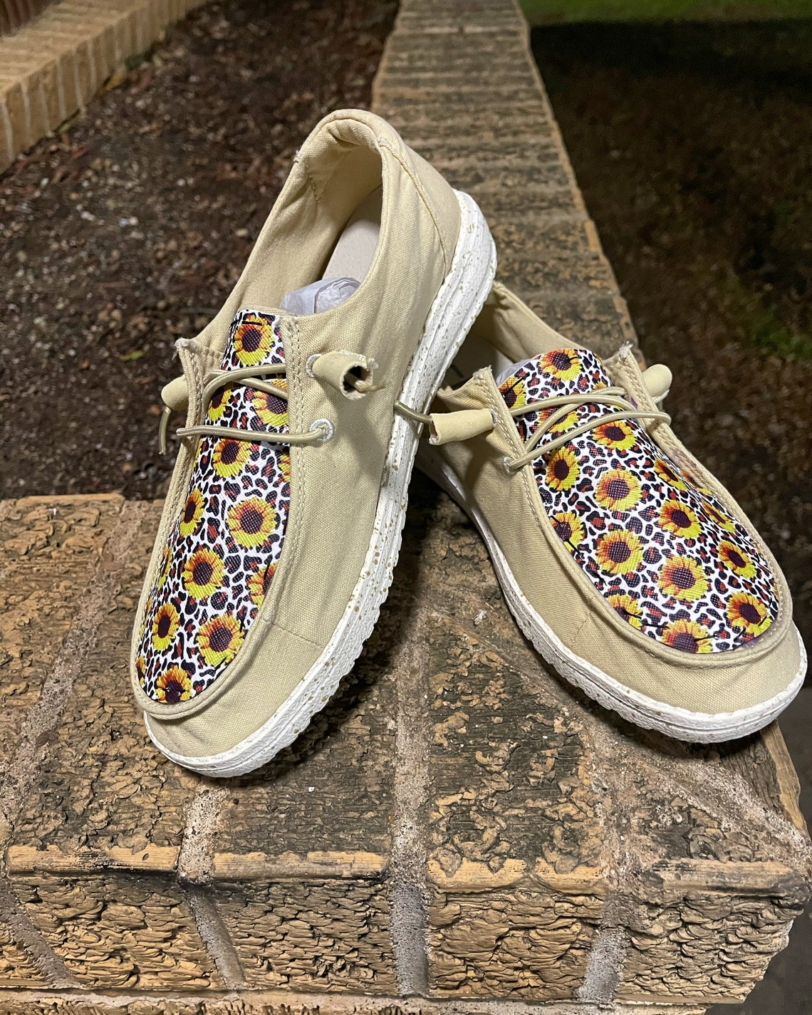 Sunflower Hey Dude Etsy