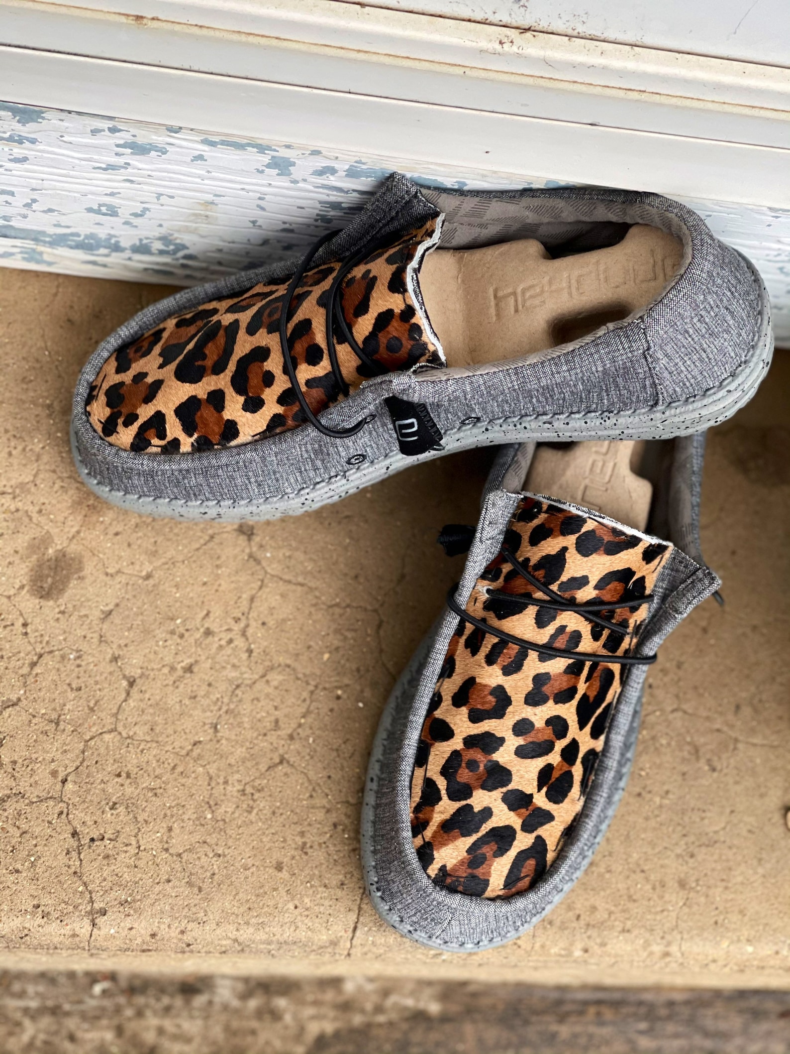 hey dude cheetah booties