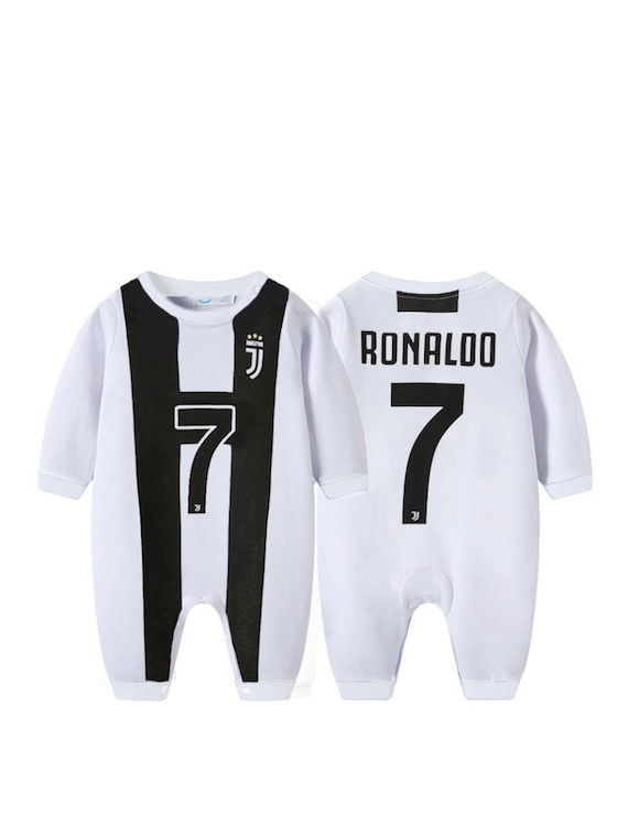 Cristiano Ronaldo CR7 Football Clothes Baby Cosplay Wear Onesies