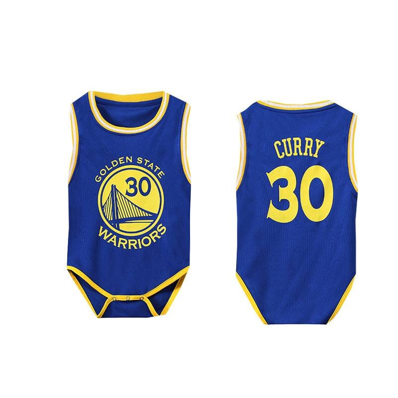 Infant Royal/Gold/Gray Golden State Warriors Slam Dunk 3-Piece Bodysuit Set