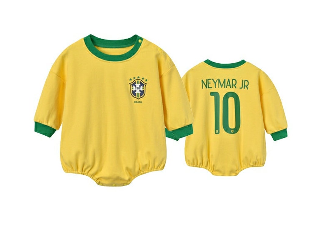 Brazilië 10 Neymar JR voetbal kleding baby cosplay dragen - Etsy Nederland