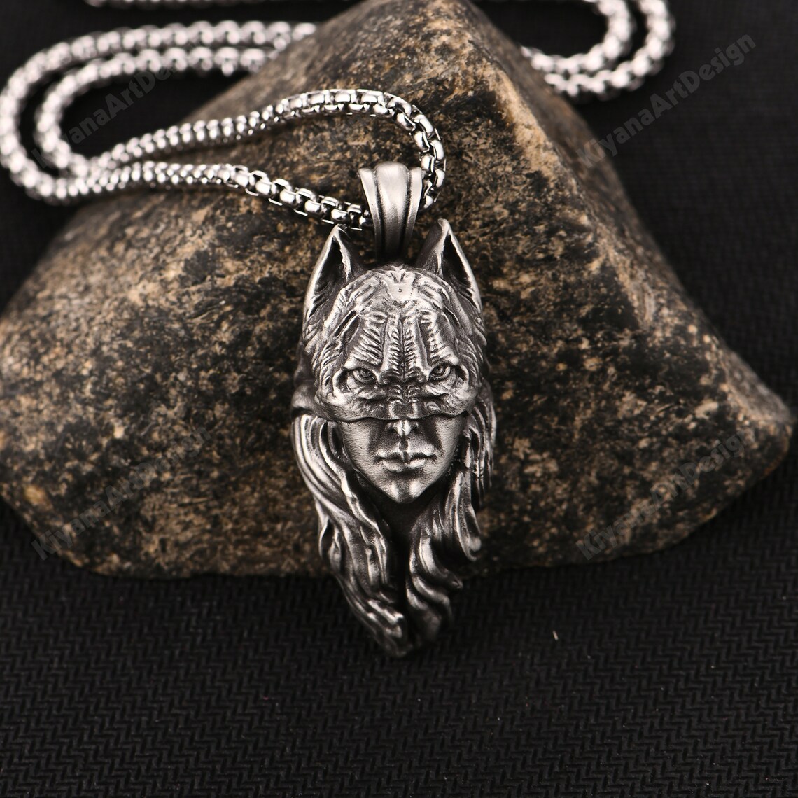 Catwoman Pendant Necklace/ Men's Pendant Necklace/ Etsy