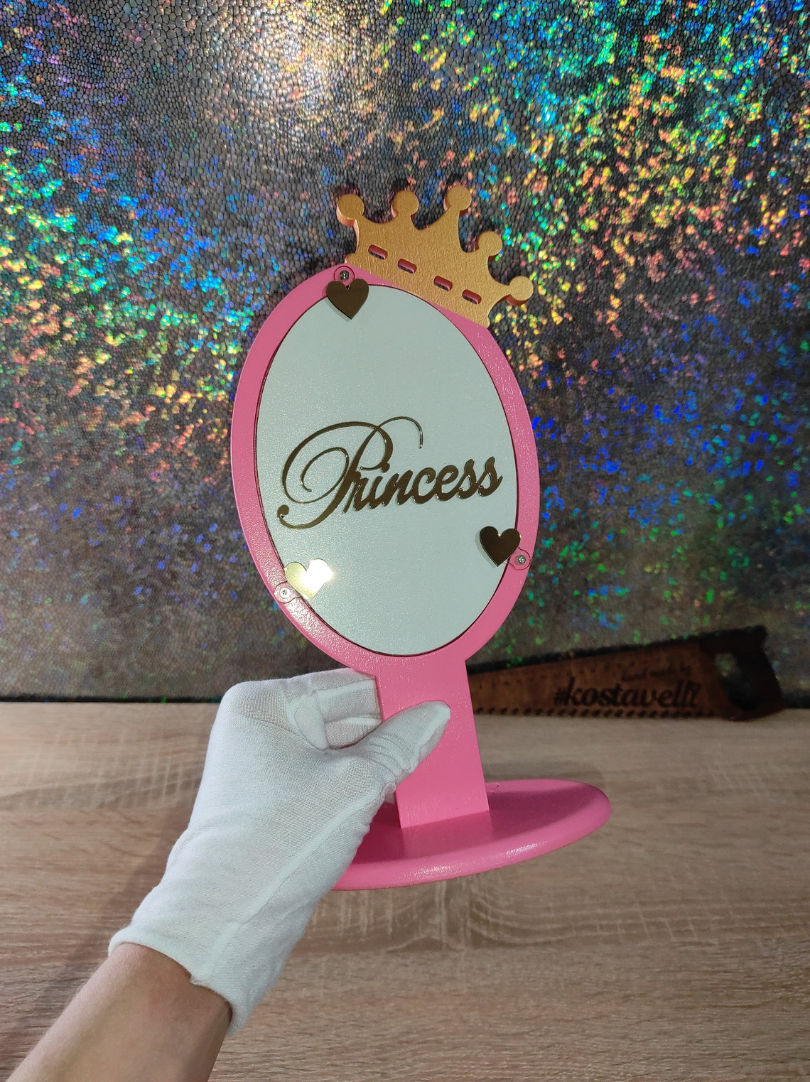 Personalized Mirror Girls Mirror Engraved Mirror Etsy