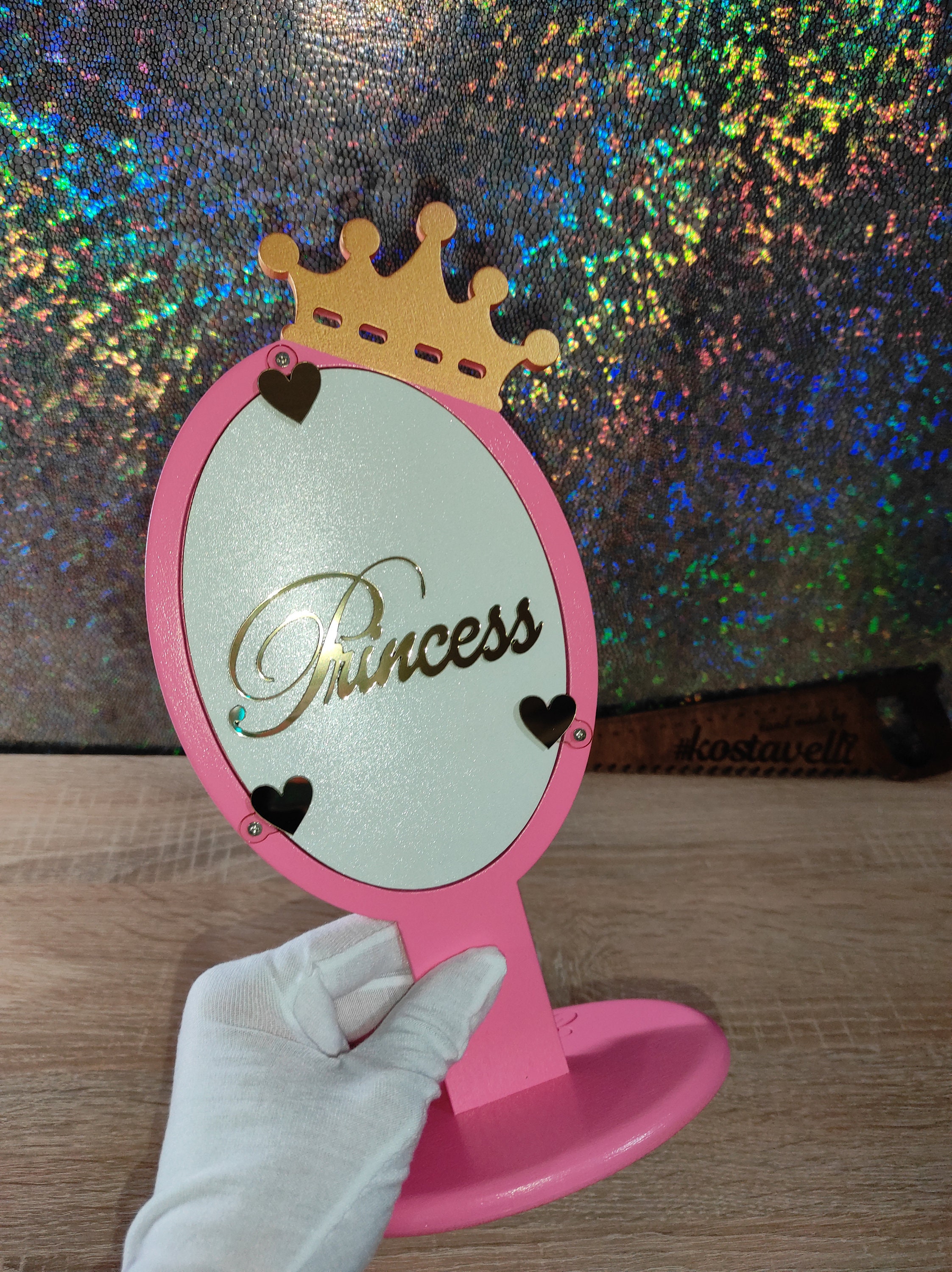 Personalized mirror girls mirror engraved mirror Etsy