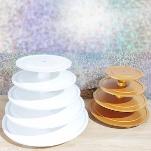 Wooden Macaron Tower: Dessert Stand, Wedding & Party Decor