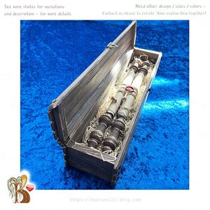 Medieval Paper Scroll Wedding Anniversary Engagement Greeting Poem Myth Love Letter Ancient