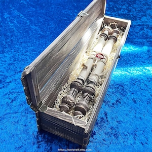 Rustic Gift box case for Our paper scroll