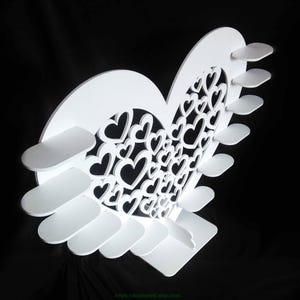 Expositor de postres de madera para bodas, aniversarios y fiestas.