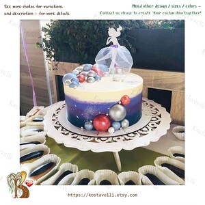 White Wooden Cake Stand: Elegant Wedding Cupcake Display