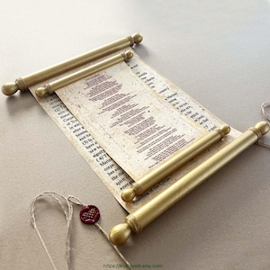 Carta de amor personalizada con pergamino, aniversario, votos matrimoniales, despedida de soltera, compromiso, tarjeta de felicitación en papel, arte de pared personalizado, regalo fotográfico