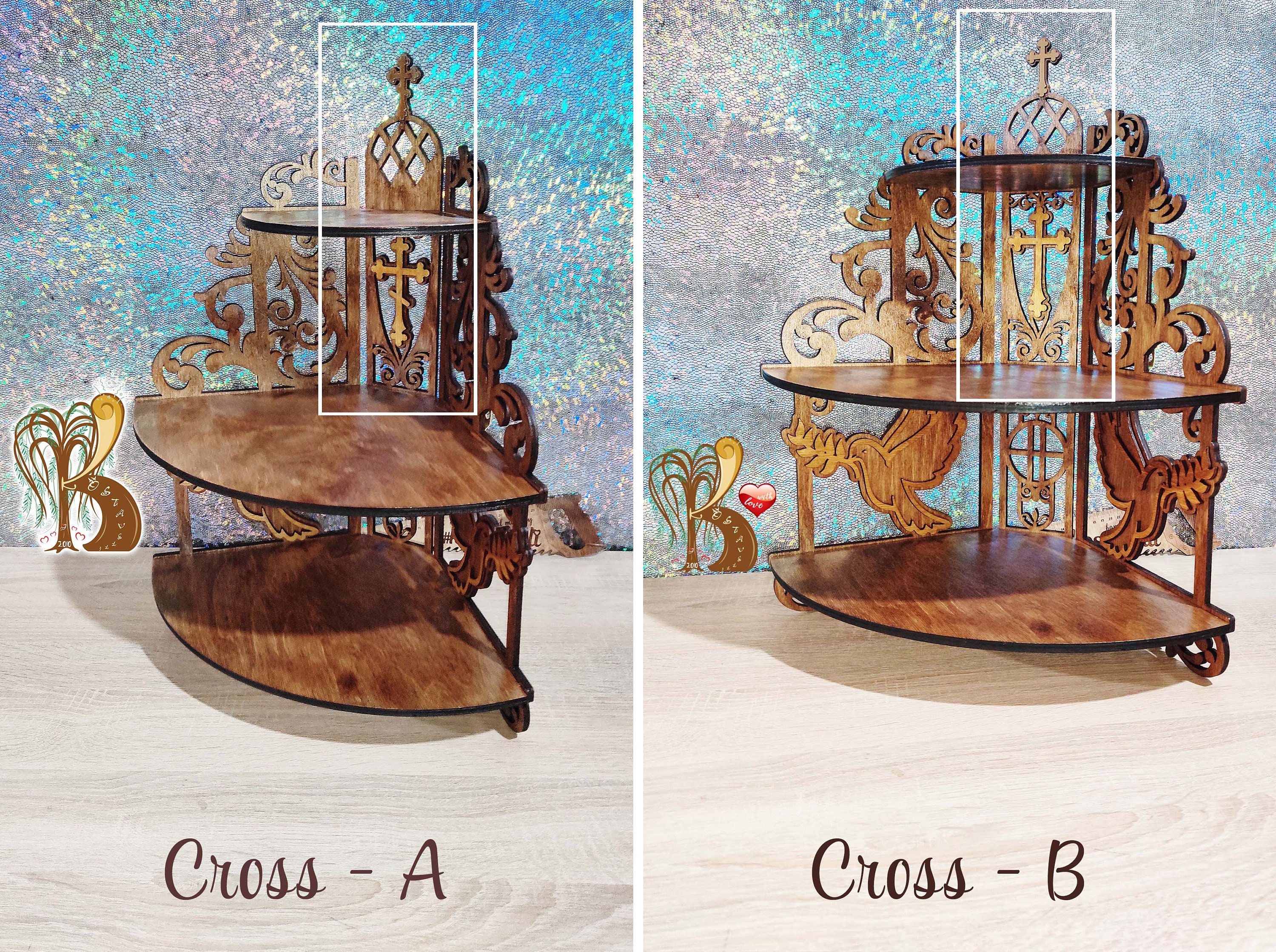 Corner altar table best sale