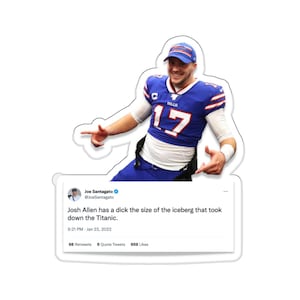 Josh Allen is Packin&#39; Sticker