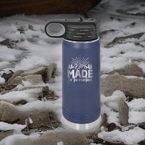 Made For The Mountains - 20oz Polar Camel Water Bottle - Stay Hydrated in Alpine Style!
