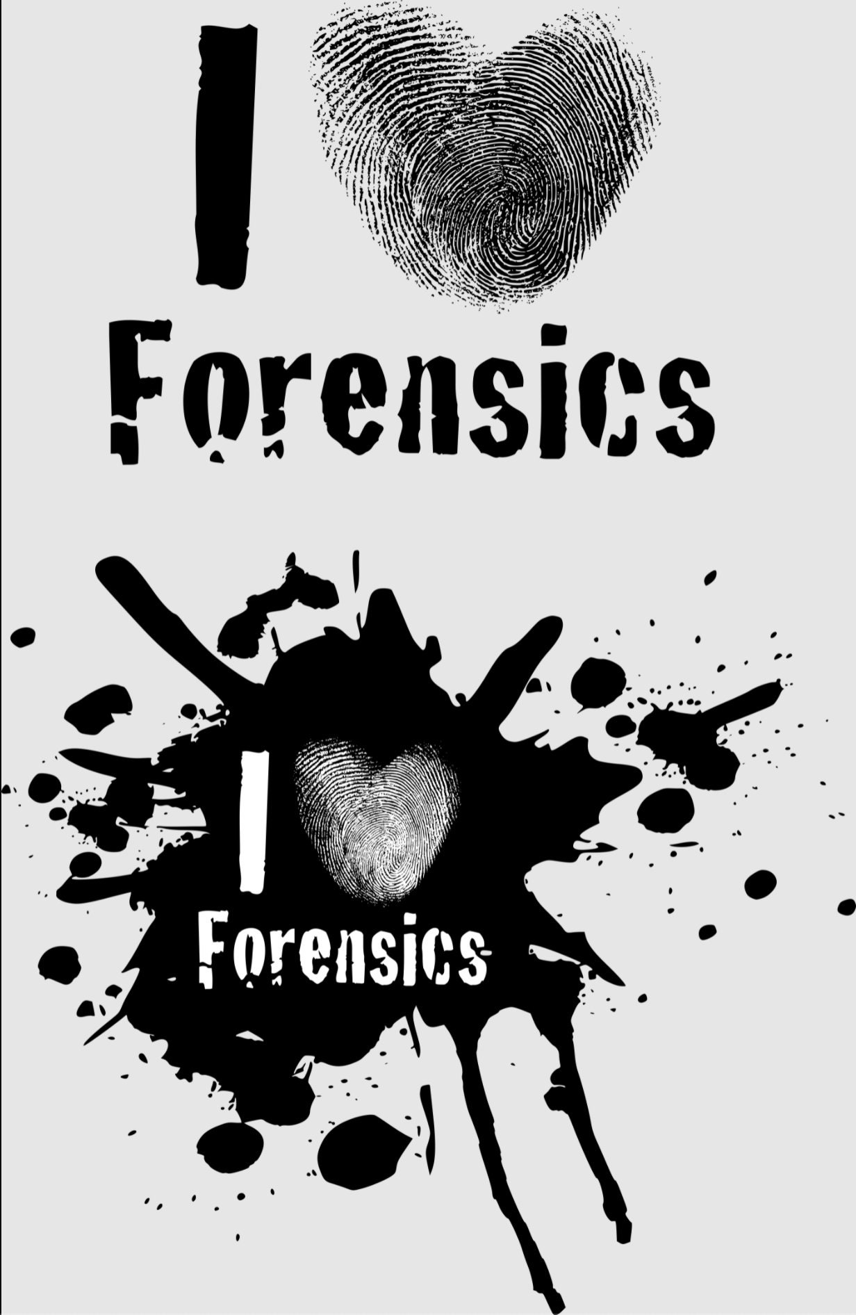 I Heart Forensics SVG File - Etsy