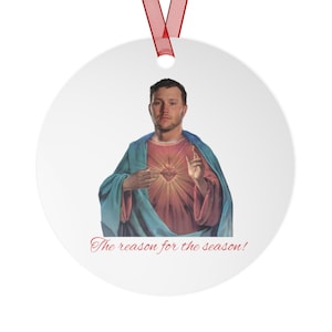 Josh Allen Metal Ornament- Bills