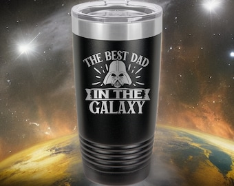 Der beste Vater der Galaxie - 20 Unzen Polarkamelbecher - Vatergeschenk, Star Wars inspiriert