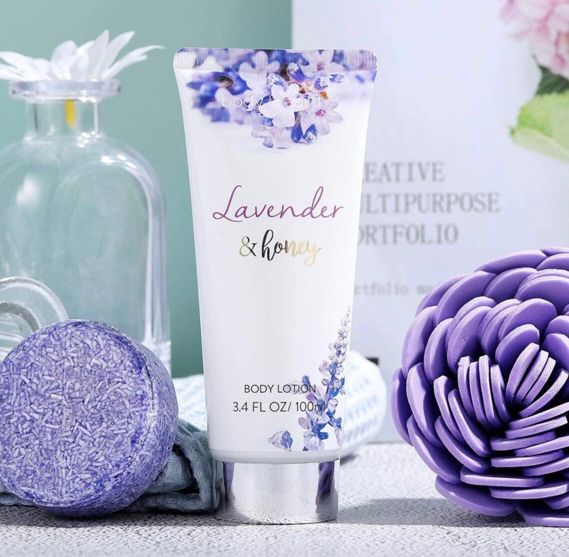 Lavender Gift Box Birthday Lavender Gift Basket for Mom Etsy