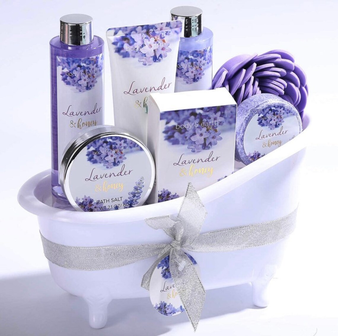 Lavender Gift Box Birthday Lavender Gift Basket for Mom Etsy