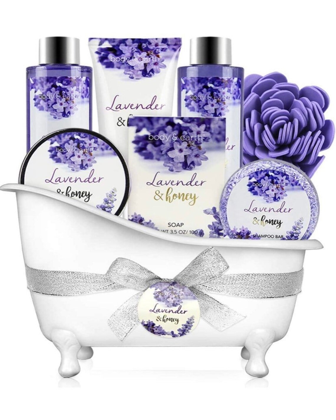 Lavender Gift Box Birthday Lavender Gift Basket for Mom Etsy