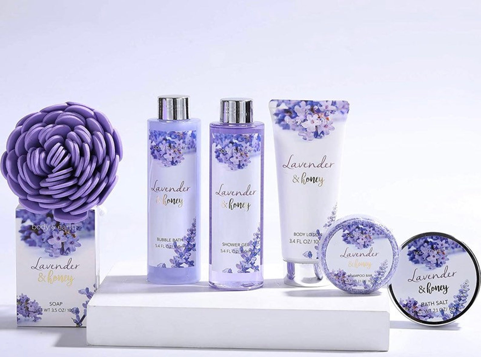 Lavender Gift Box Birthday Lavender Gift Basket for Mom Etsy